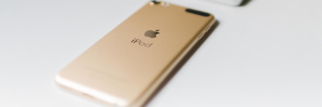 iPod on a desk