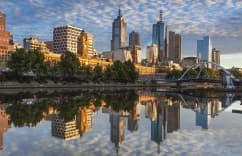 Melbourne cityscape representing our Australia location.