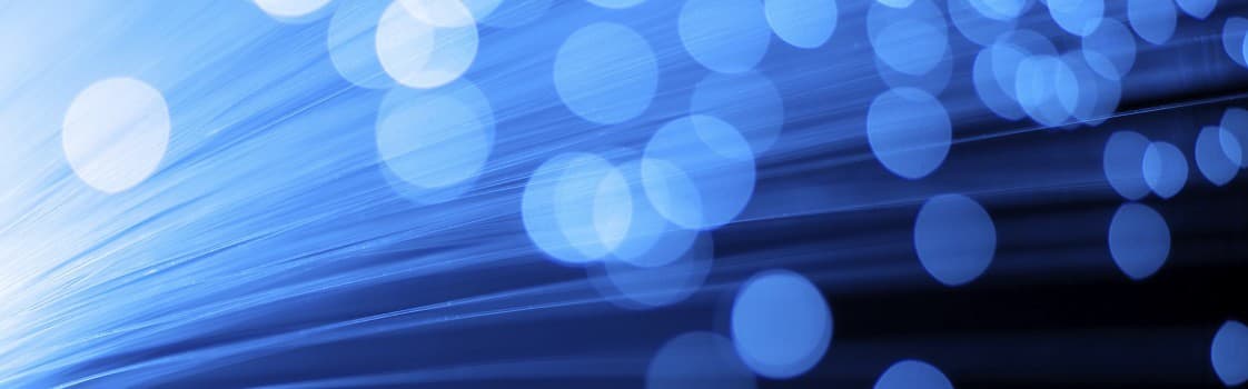 CGI figurines working, connected by neon lights